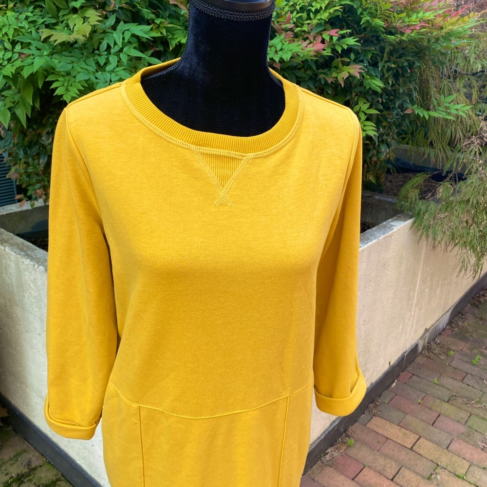 Boden sweatshirt dress with pockets